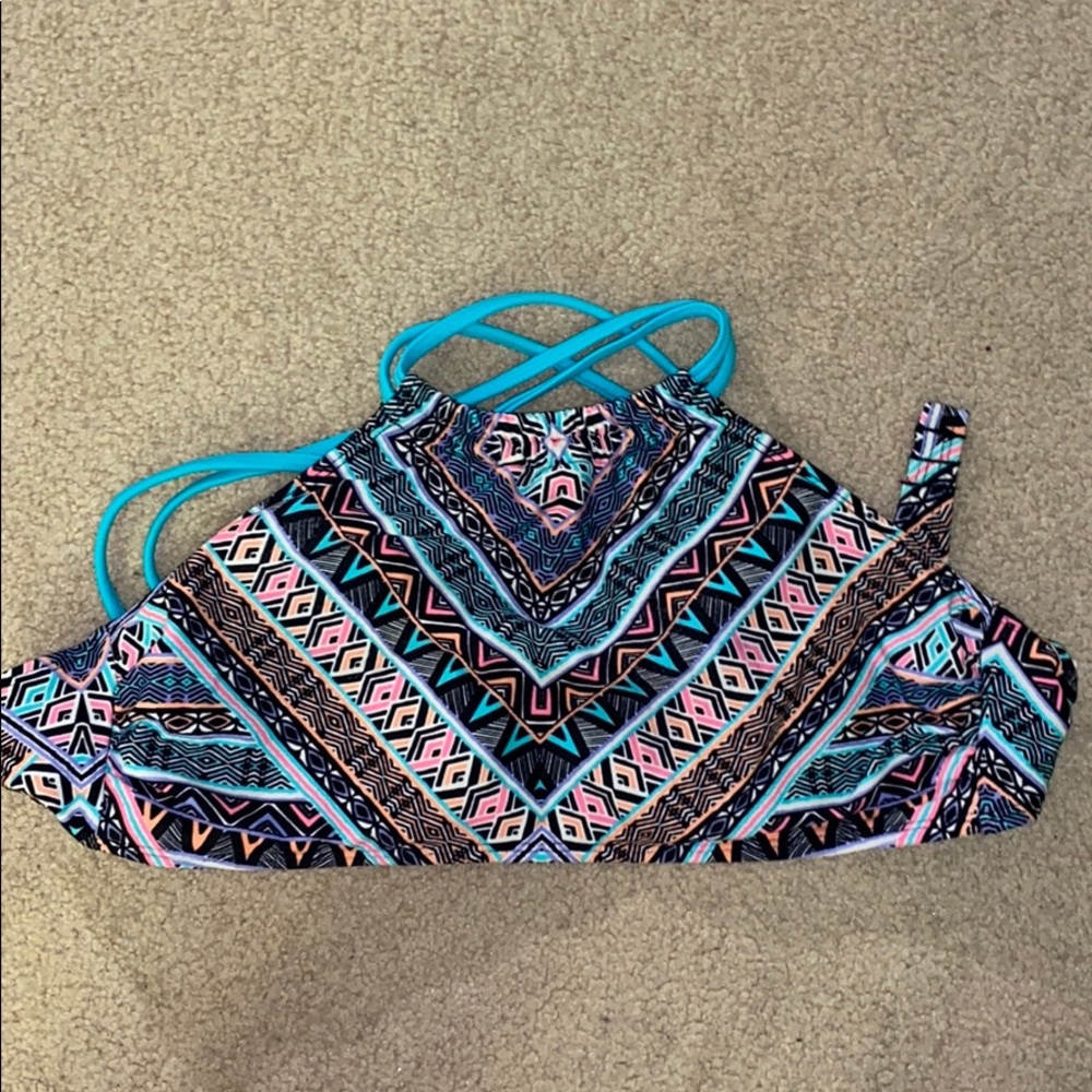 Target Halter Bathing Suit Top
